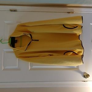 Nautica XXL Fleece 1/4 Zip Pullover Mens Light Yel